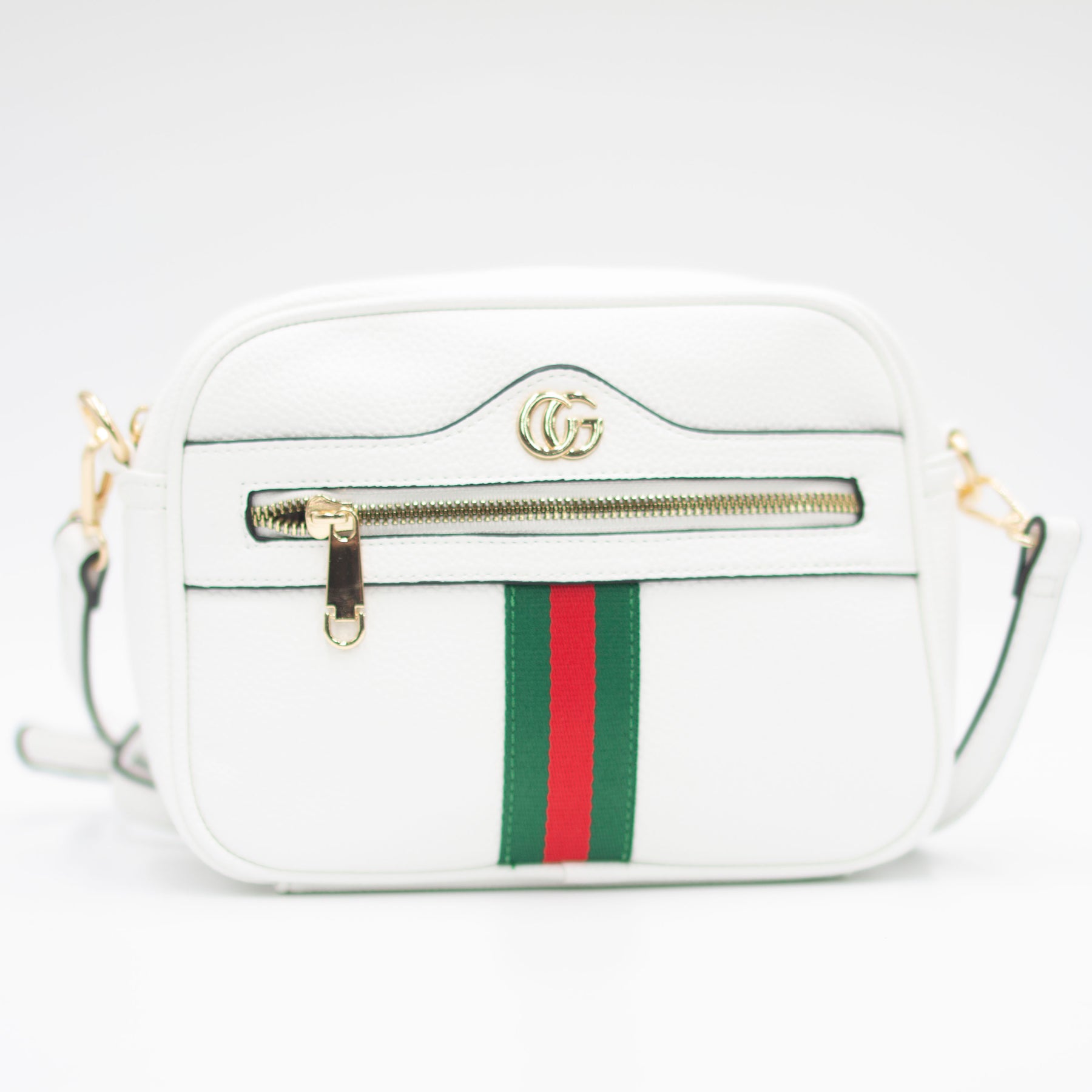 White gucci crossbody discount bag